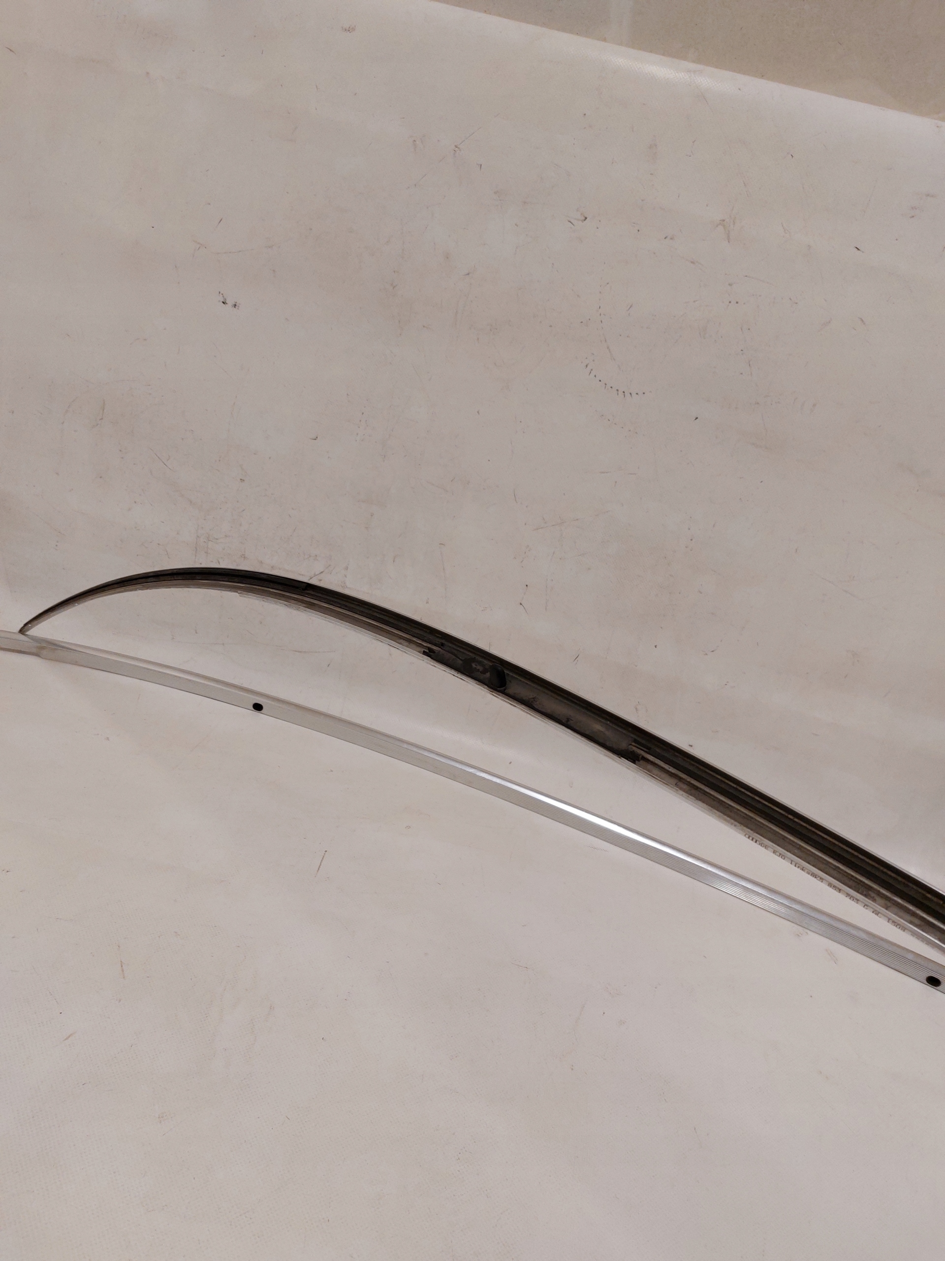 moulding roof right left CHROM AUDI A4 B8 sedan