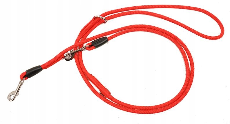 Levně dino vodítko skládací šňůra 12 mm/200 cm červená