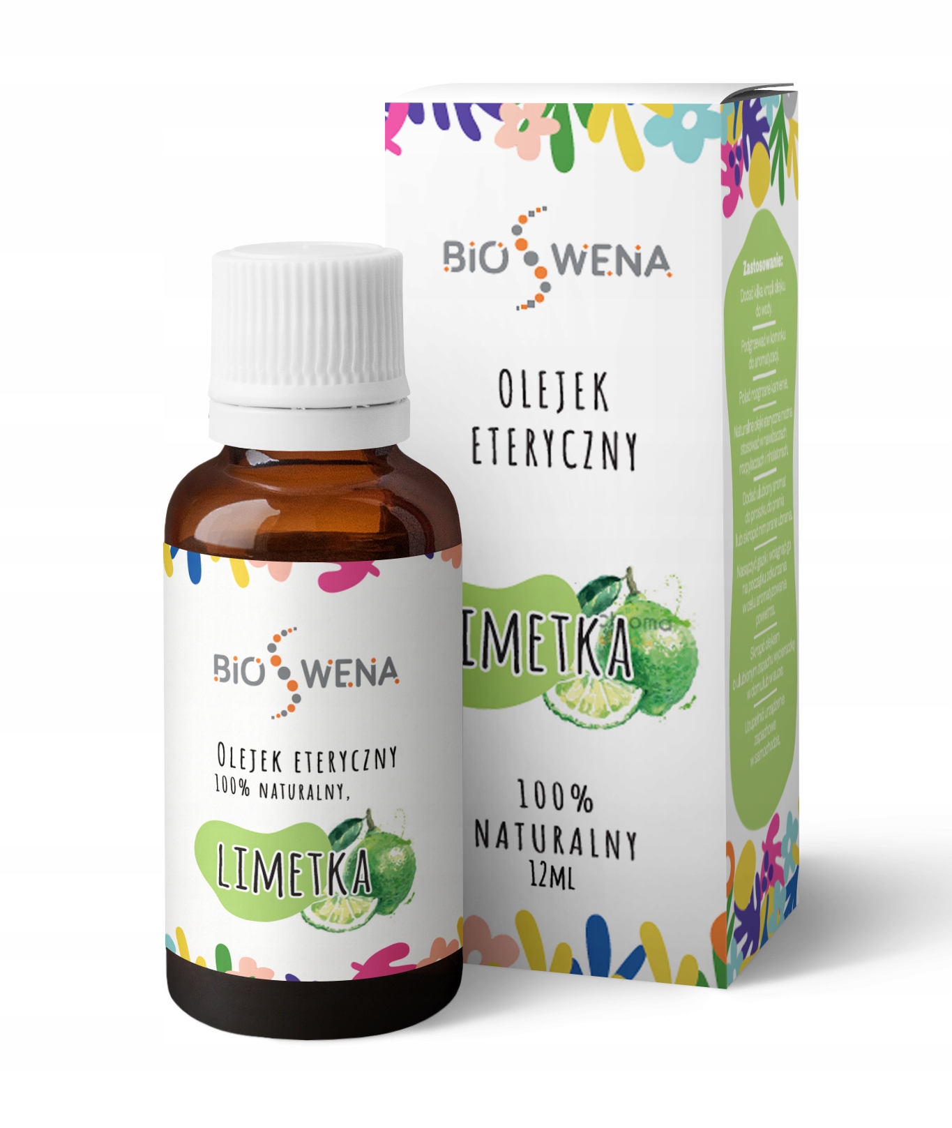 

Olejek eteryczny Limetkowy 12ml aromaterapia
