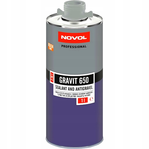 Środek ochrony karoserii Novol Gravit 650 szary