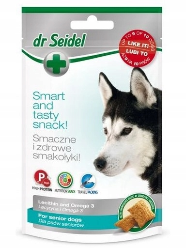 4x Dr Seidel Pochoutky pro psy Senior 90 g