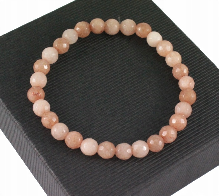 

Bransoletka Kamień Naturalny Jadeit Beże 6 mm