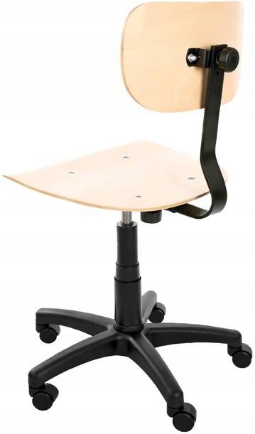 Krzesło Biurowe Woodline Obrotowe Ergonomiczne Na Kółkach Sklejka