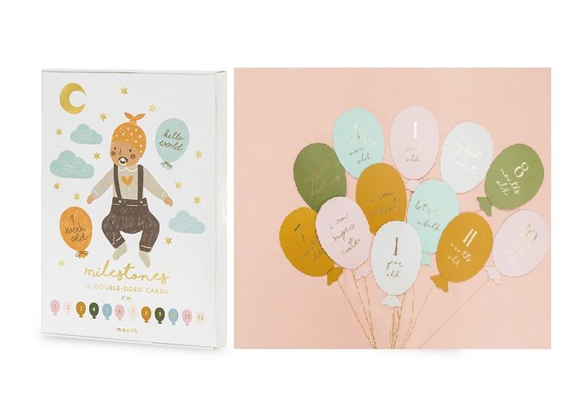 KARTY DO ZDJĘĆ BALONIKI 11.5X17CM, PARTYDECO