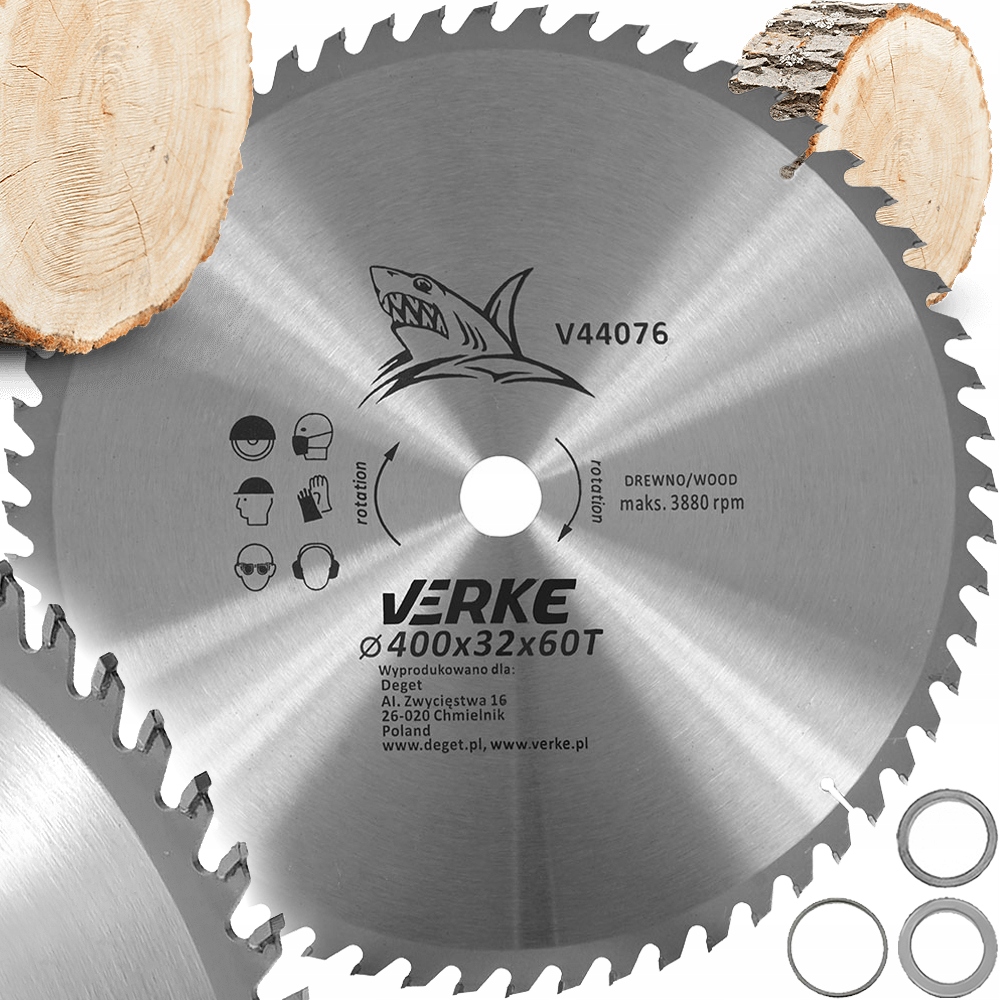 

Tarcza Piła Widiowa Do Drewna 400 x 32mm 60T Widia