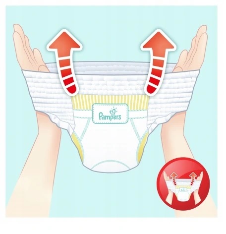 PAMPERS PANTS 6 PIELUCHOMAJTKI 84 SZT MEGA PACK Marka Pampers