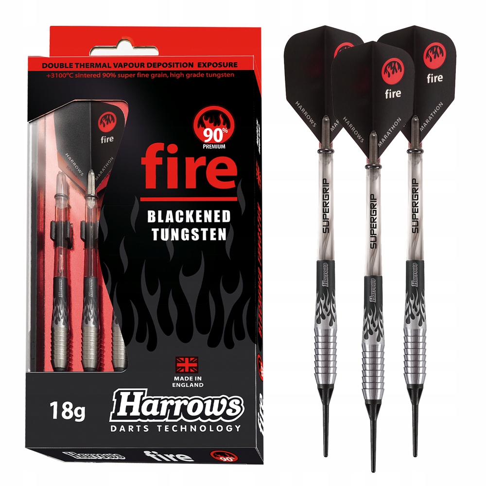 Rzutki Harrows Fire 90% Softip 18 gR Style B