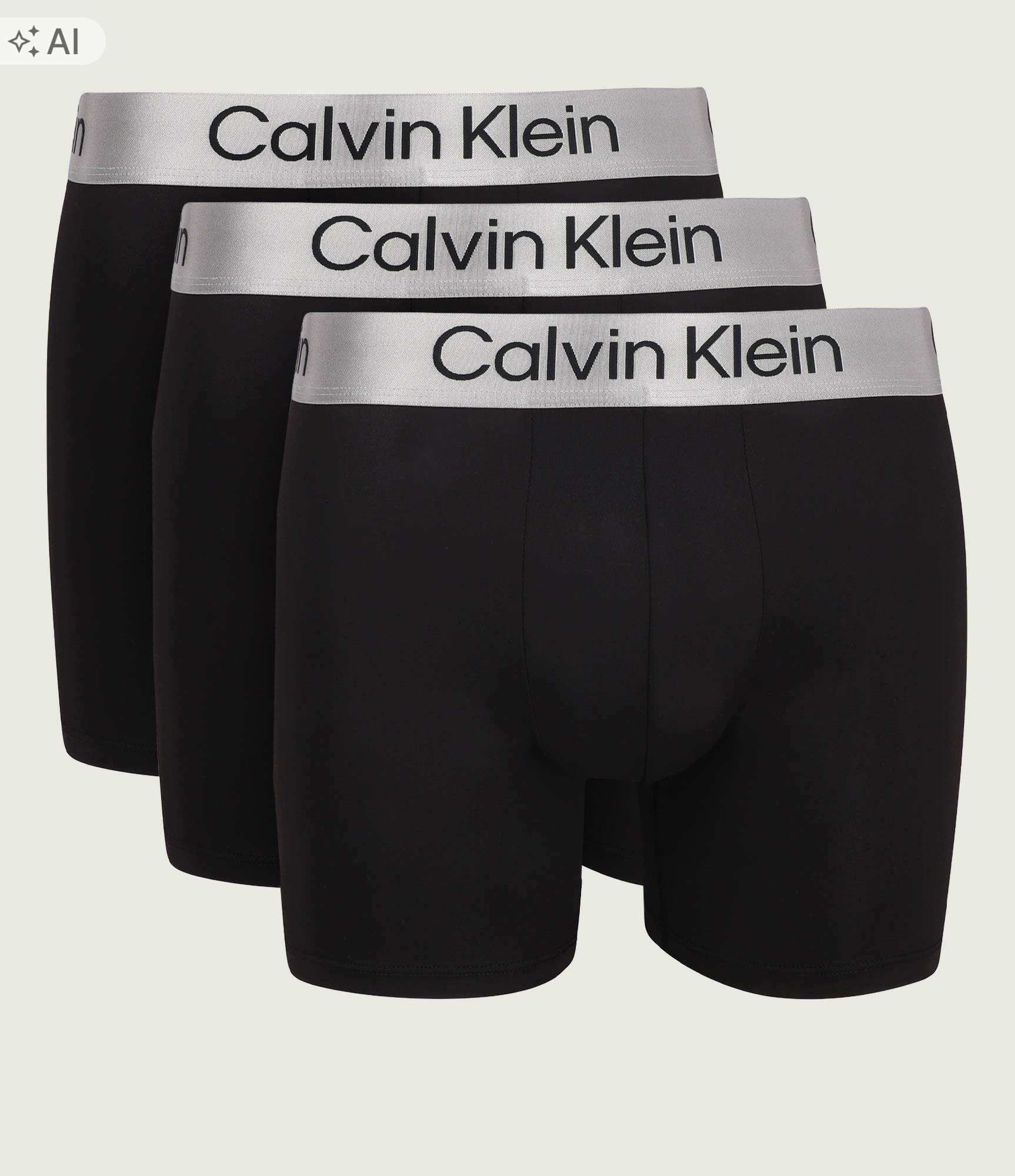 Calvin Klein Spodní Prádlo Boxerky (3 Páry) Black vel. S