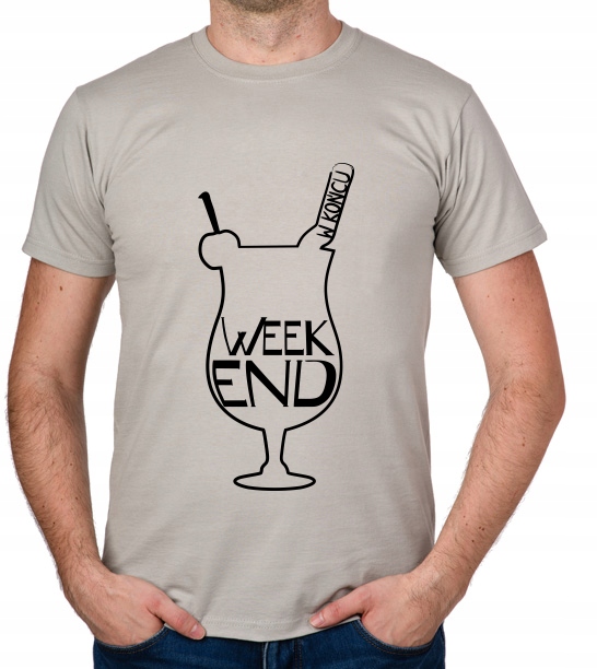 

koszulka W Końcu Weekend prezent