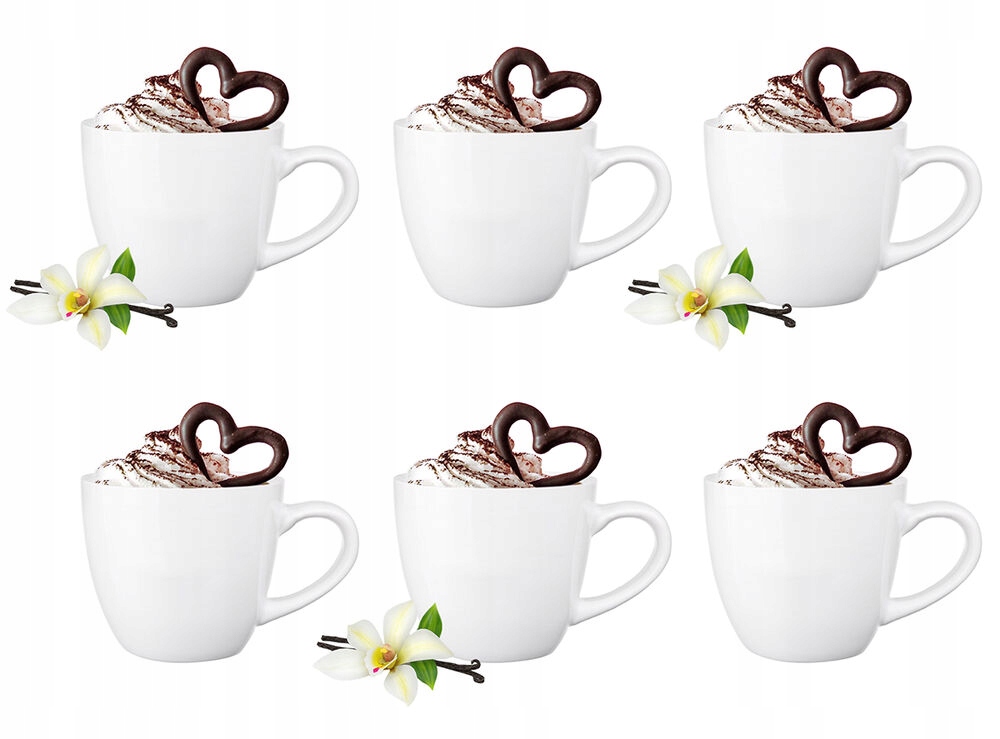 6 x Filiżanka ceramiczna do Kawy, Herbaty , Cappuccino 250 ml EAN (GTIN) 5903772901313