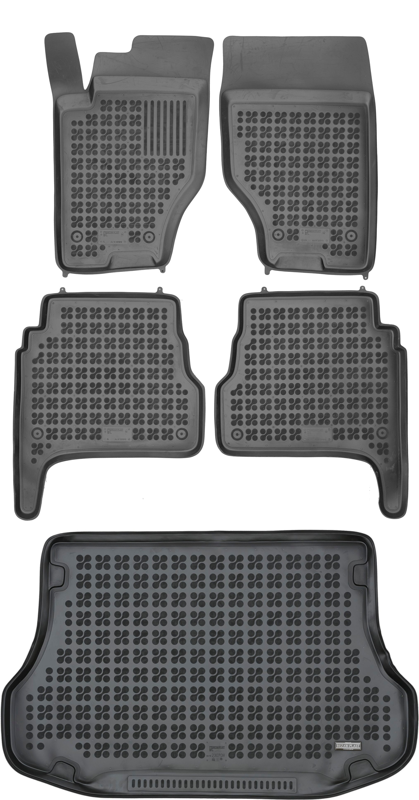 

Kia Sorento I 5os 2003-2009 Dywaniki gumowe mata