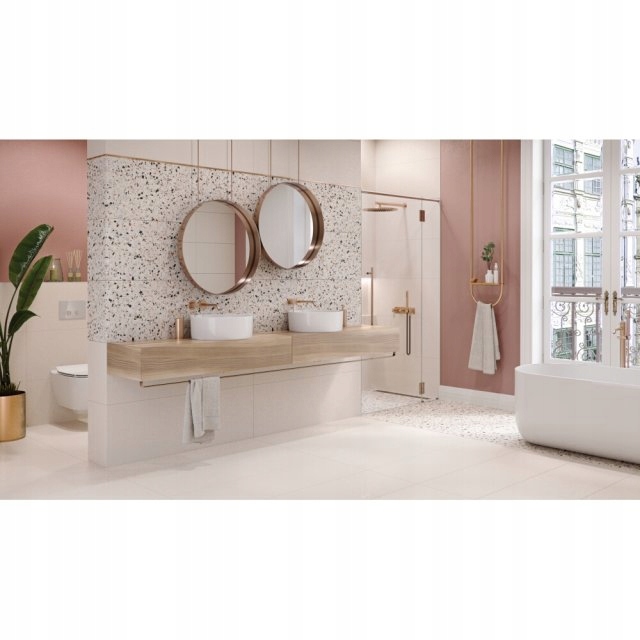 PŁYTKI PODŁOGOWE GRES HIKA TERAZZO COLORS 60x60 Typ gres