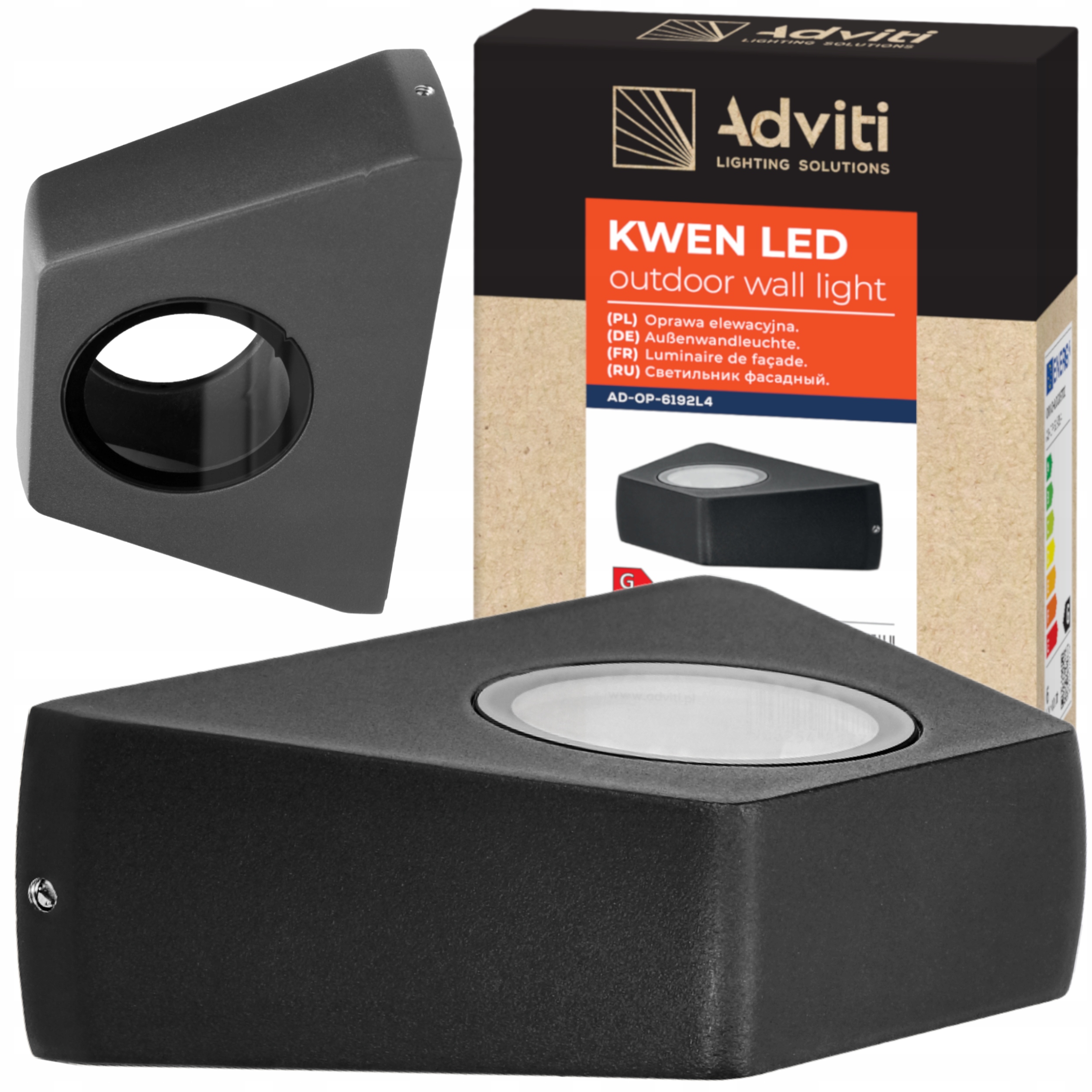 

Lampa Zewnętrzna Elewacyjna Led Kinkiet IP54 6W