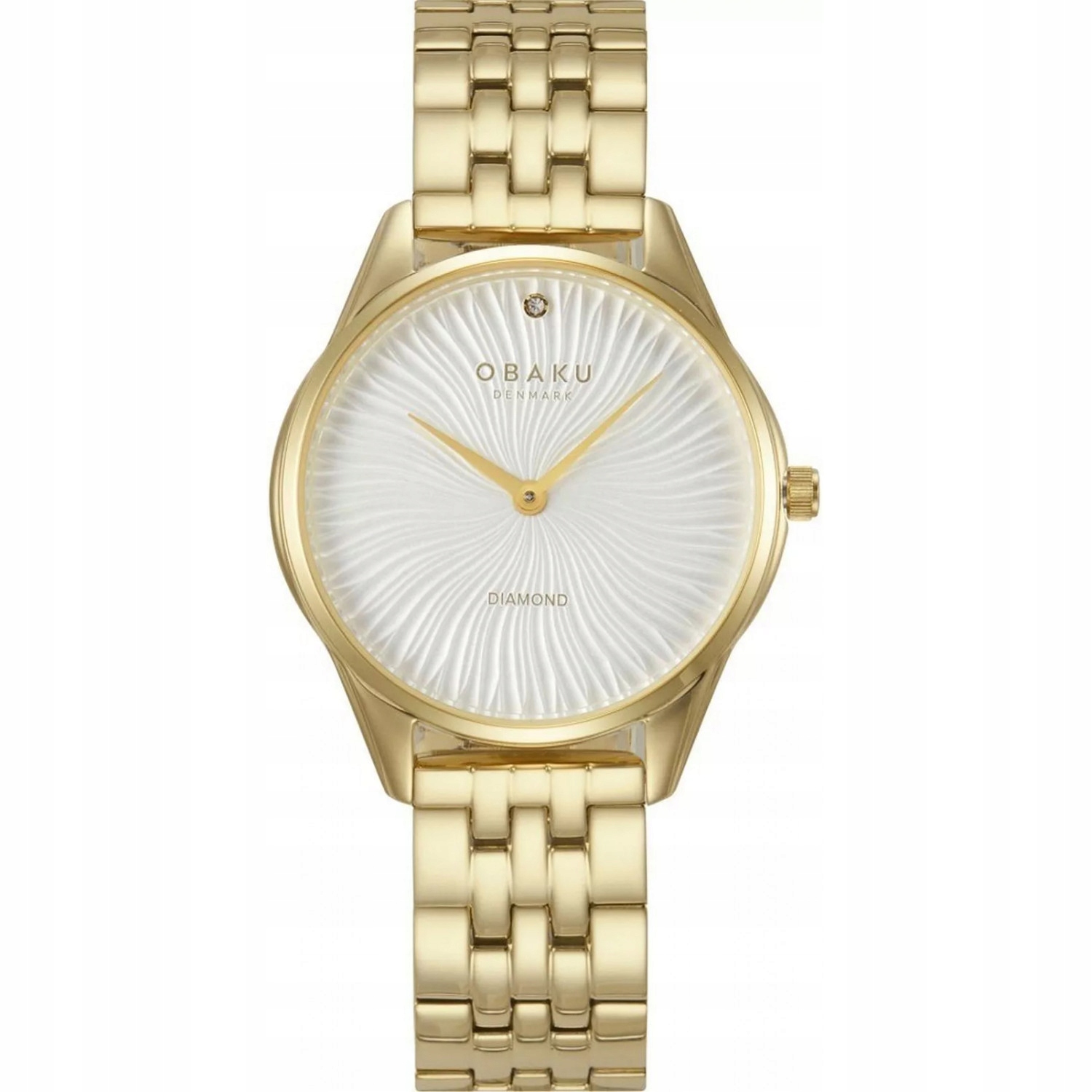 Dámské hodinky Obaku Denmark V297LXGISG zlaté