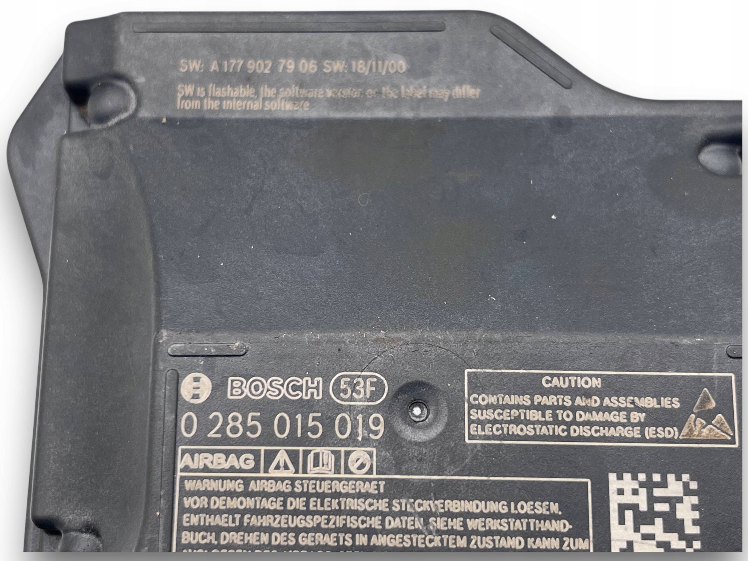 module SENSOR airbag MERCEDES W177 0285015019 $J