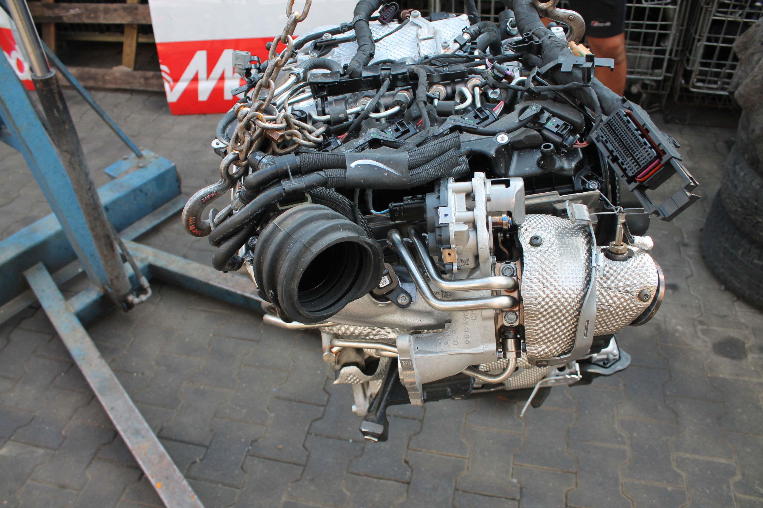 engine complete AUDI 2,0 TDI 7TYS KM DYY