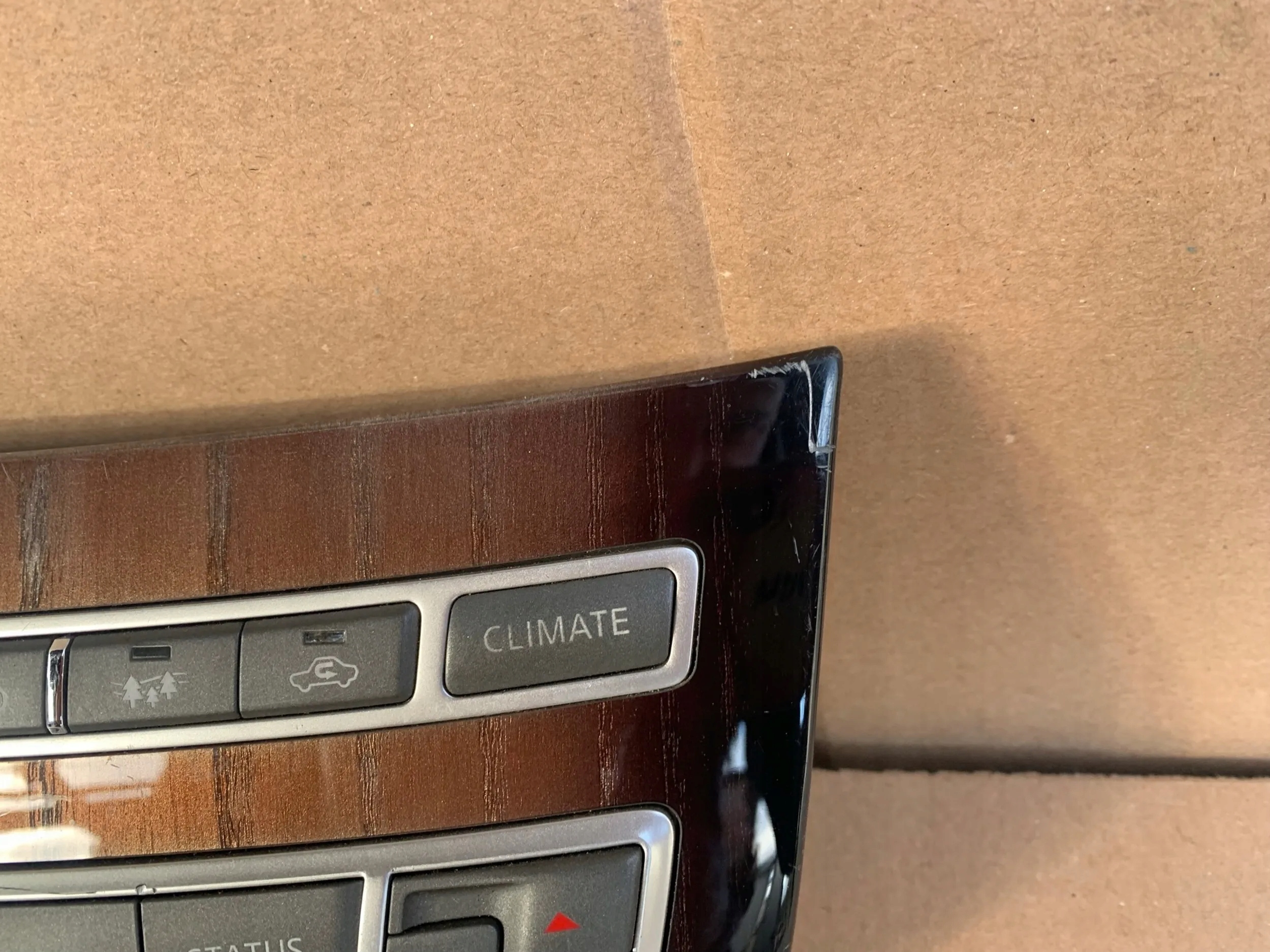 INFINITI Q70 M30 UNITE COMMANDE CLIMA CONTRÔLE BOUTON 28395 1MK3A