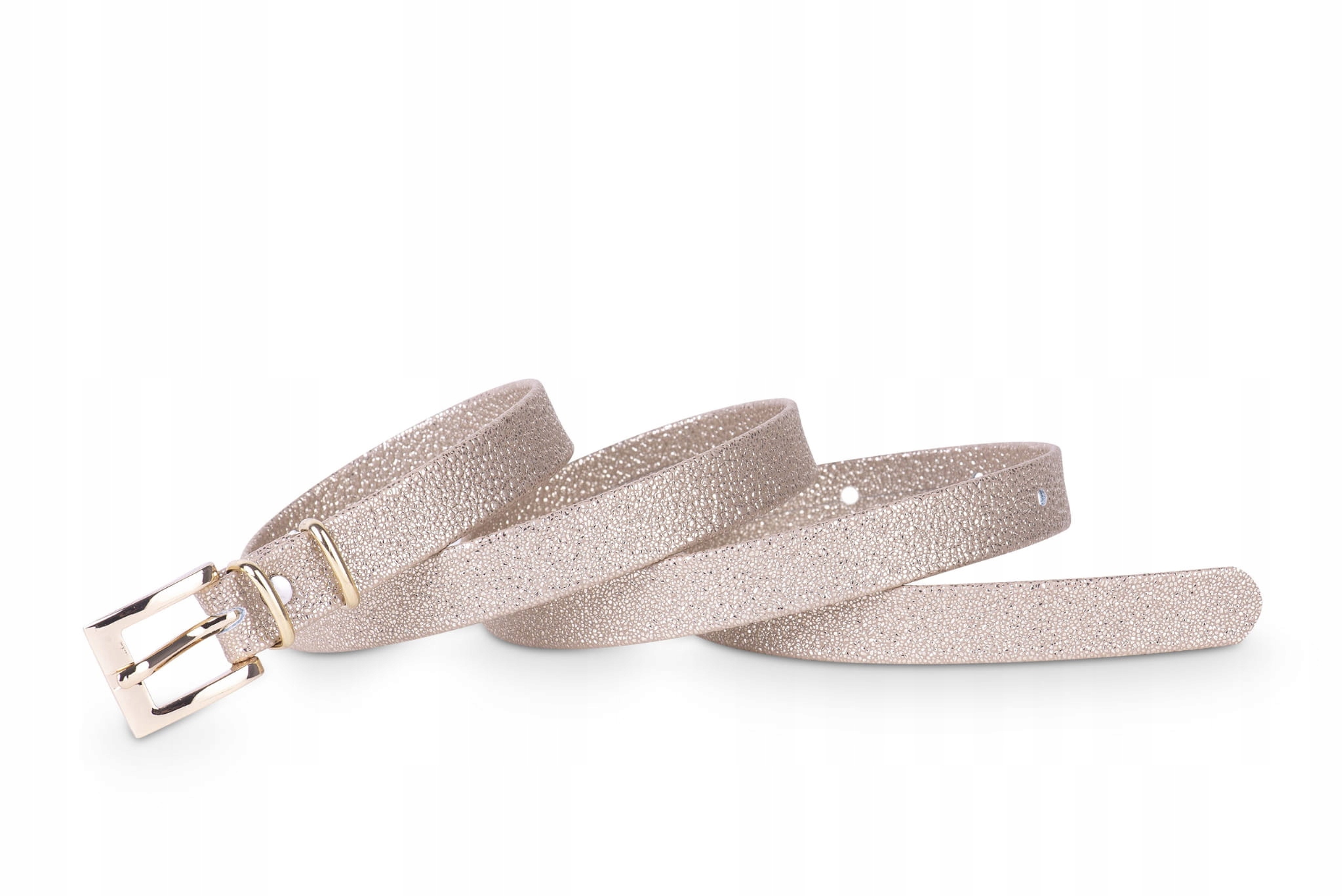 

Pasek damski klasyczny złoty rimini 1,5 cm