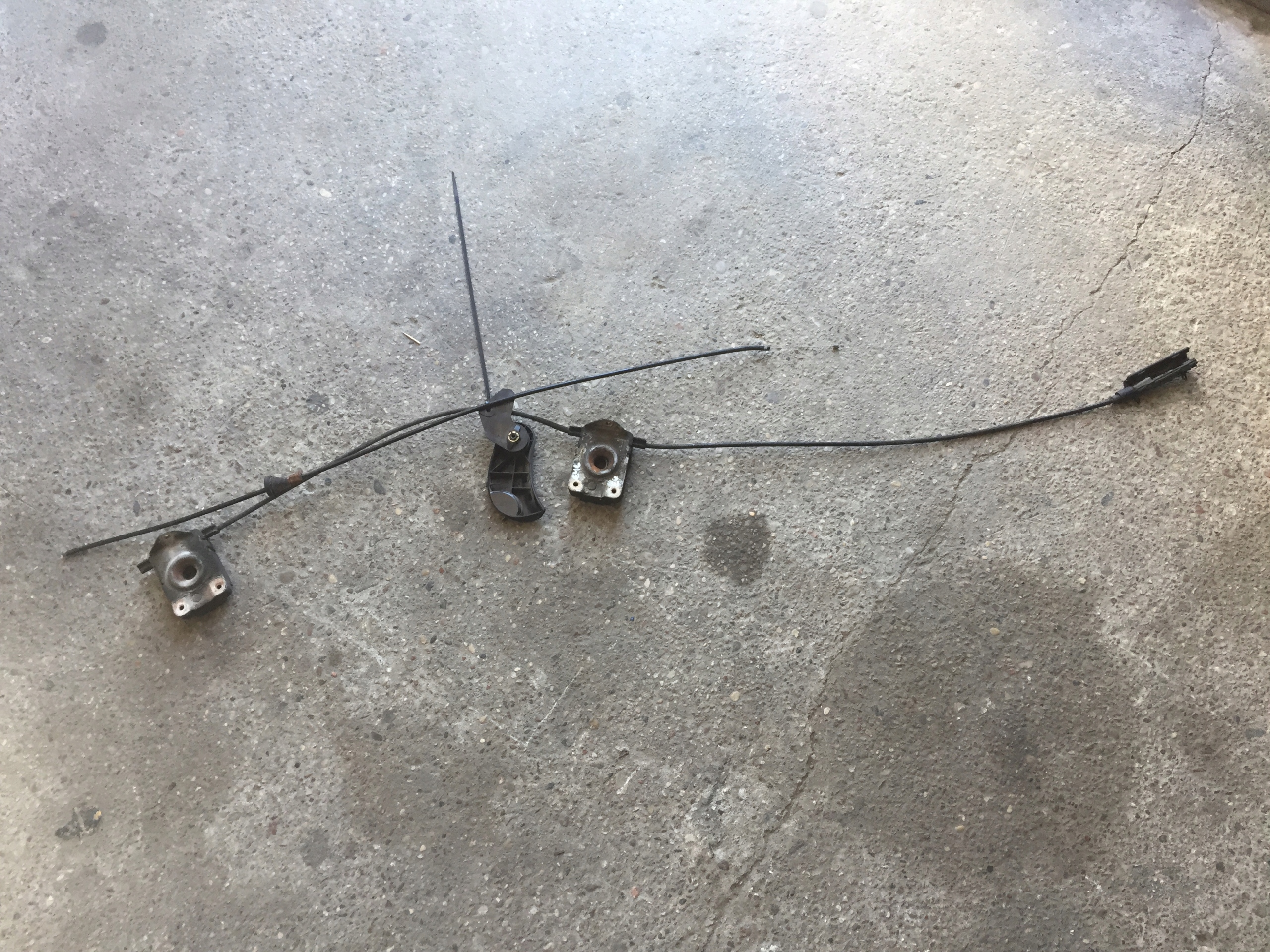 BMW E46 трос замки капота передній комплект Європа