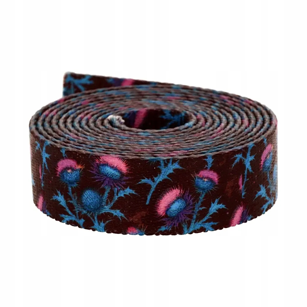 Páska s potiskem Sublimace Scottish Thistle 48 m hladká 1,7 mm 40 mm