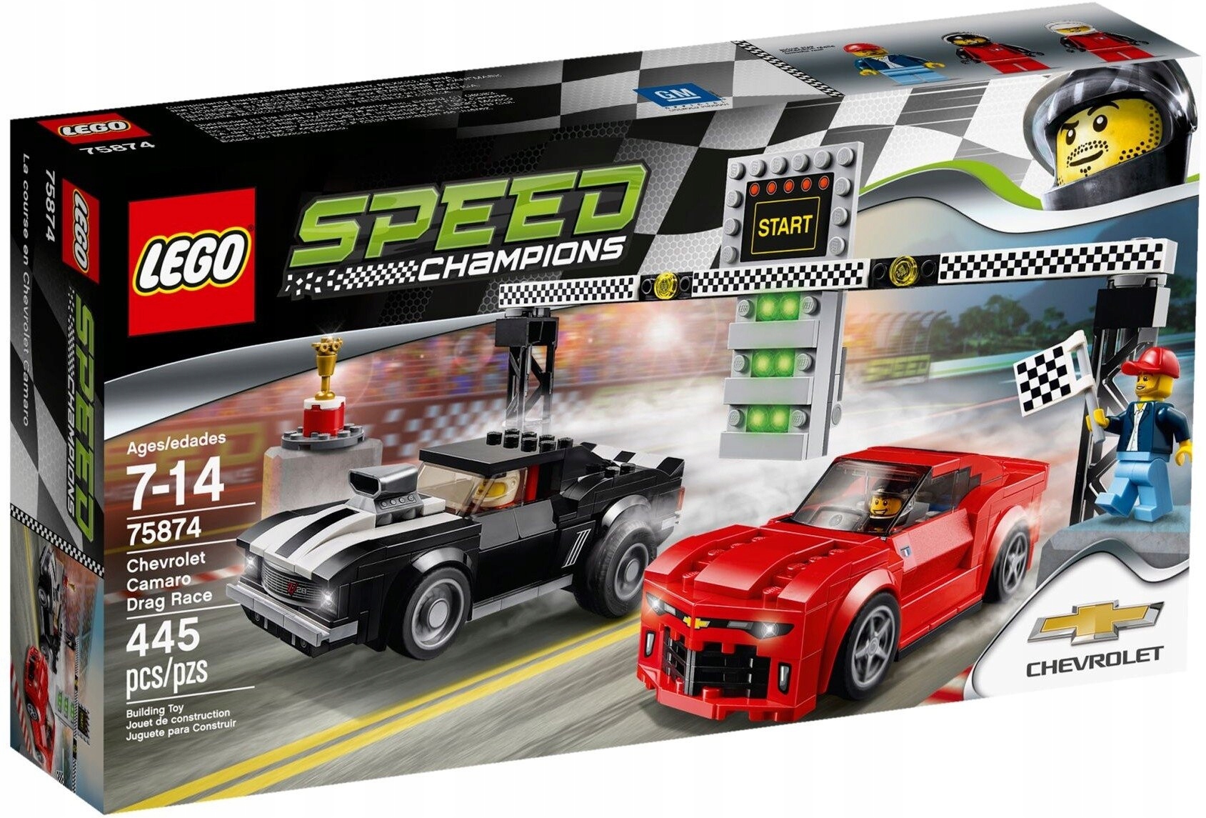 Lego Speed Champions 75874 Chevrolet Camaro Drag Race Nové