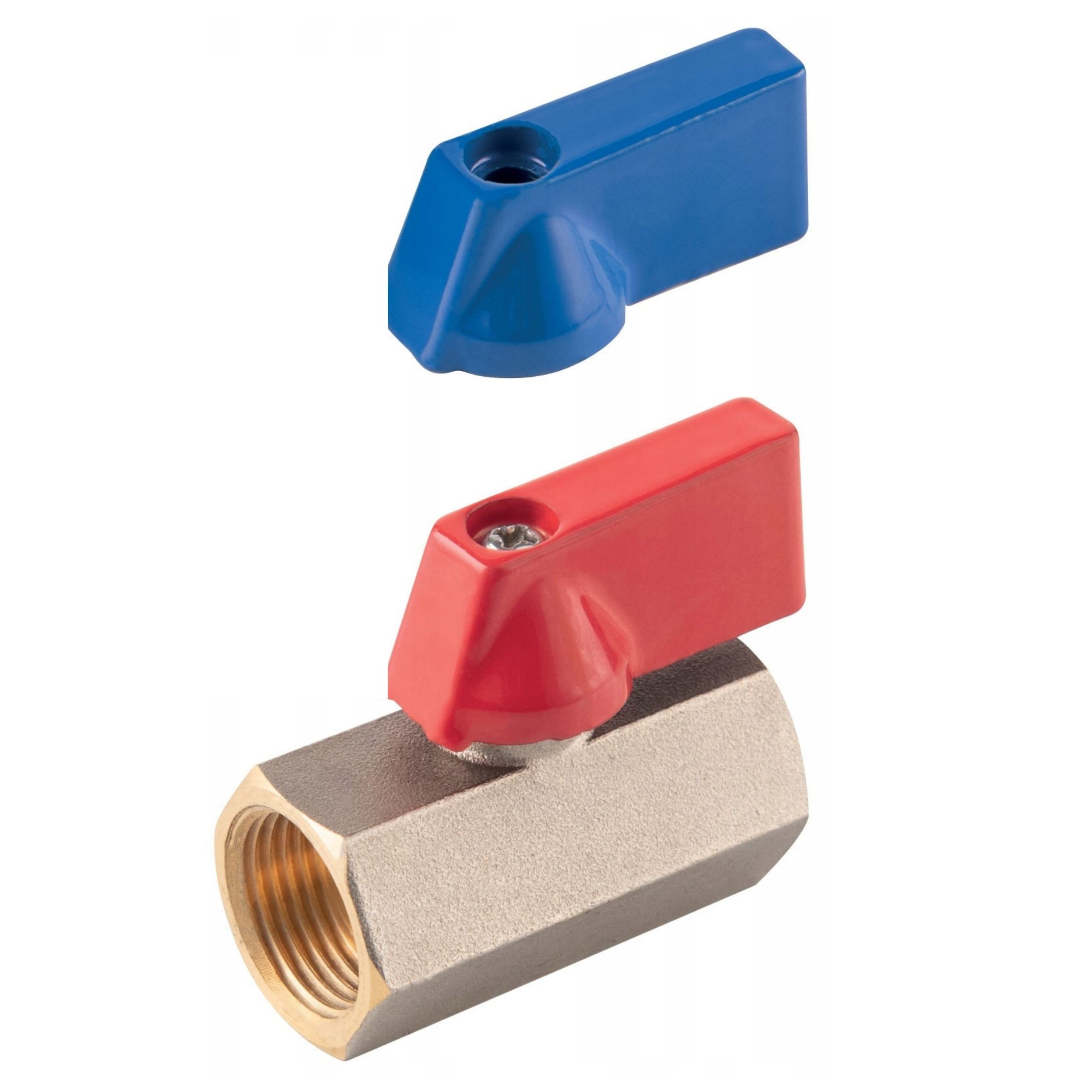 

Zawór kulowy 3/8" Gw Gw Mini KR10 Ferro