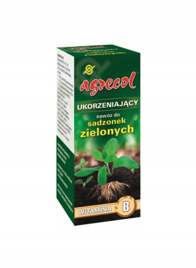 

Nawóz ukorzeniający sadzonki zielone 30 ml Agrecol