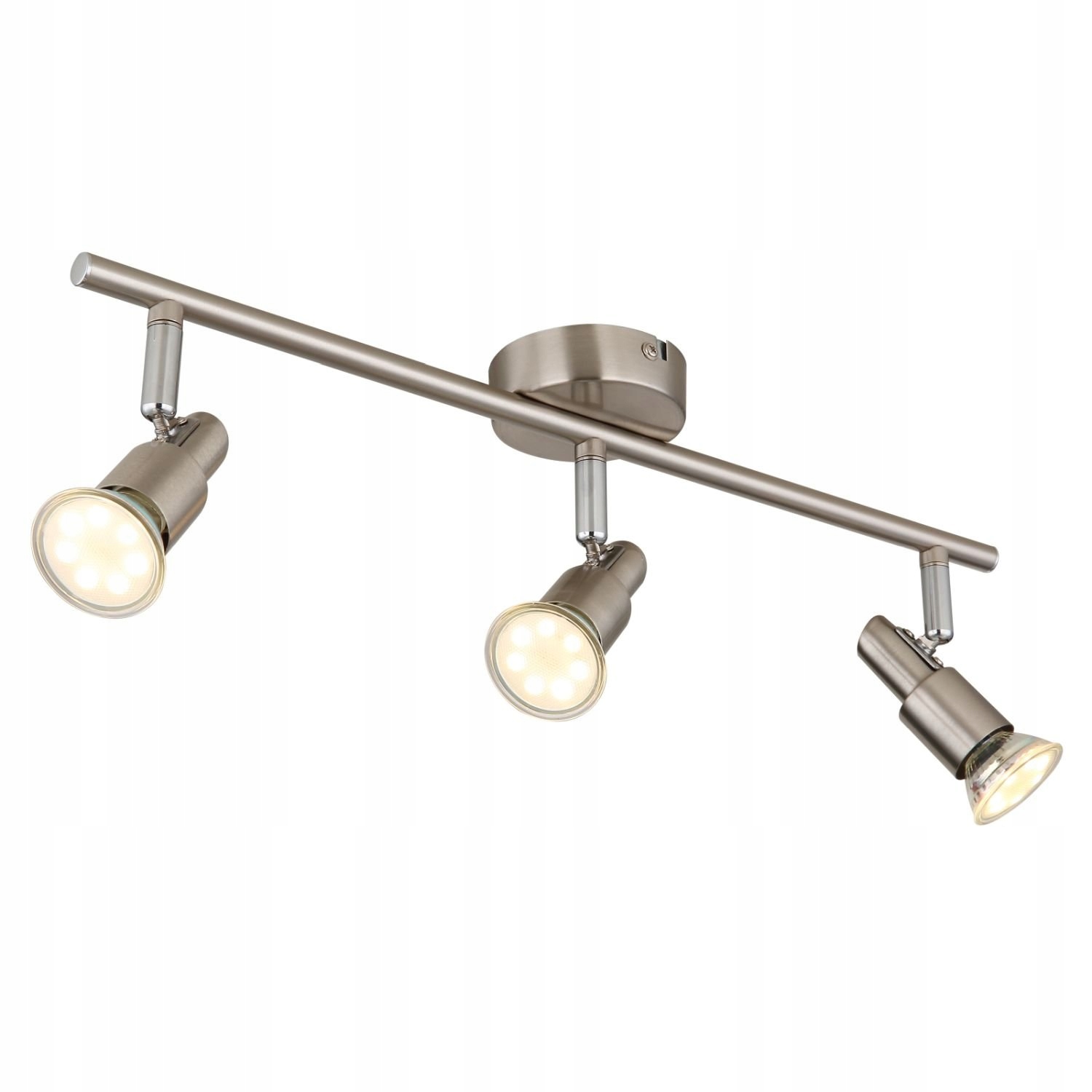 Trojitá stropní reflektorová spotová lampa nastavitelná na chodbu