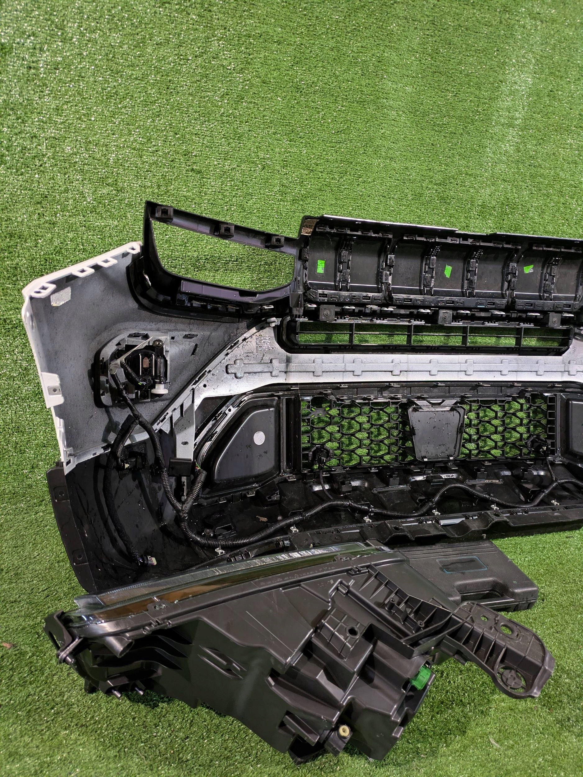 front bumper REFLEKTOR right left FULL LED KOMPLET JEEP AVENGER LIFT 24