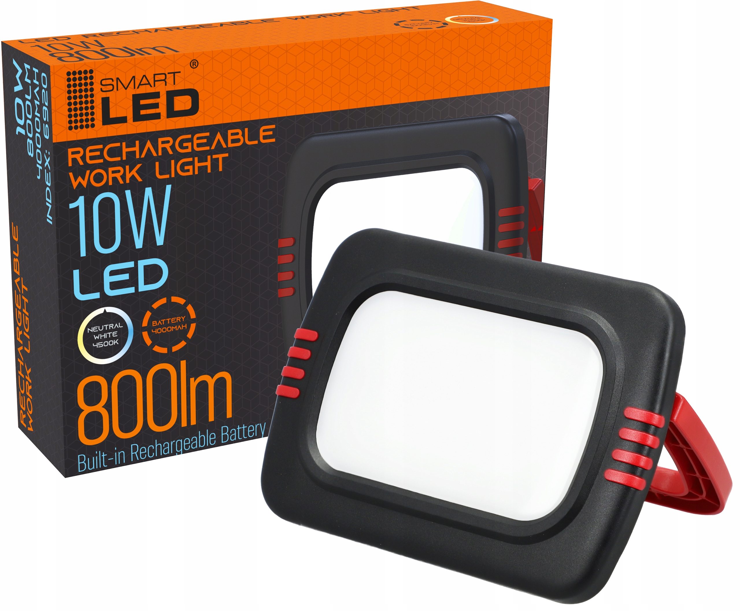 

Halogen naświetlacz Led budowlany akumulatorowy