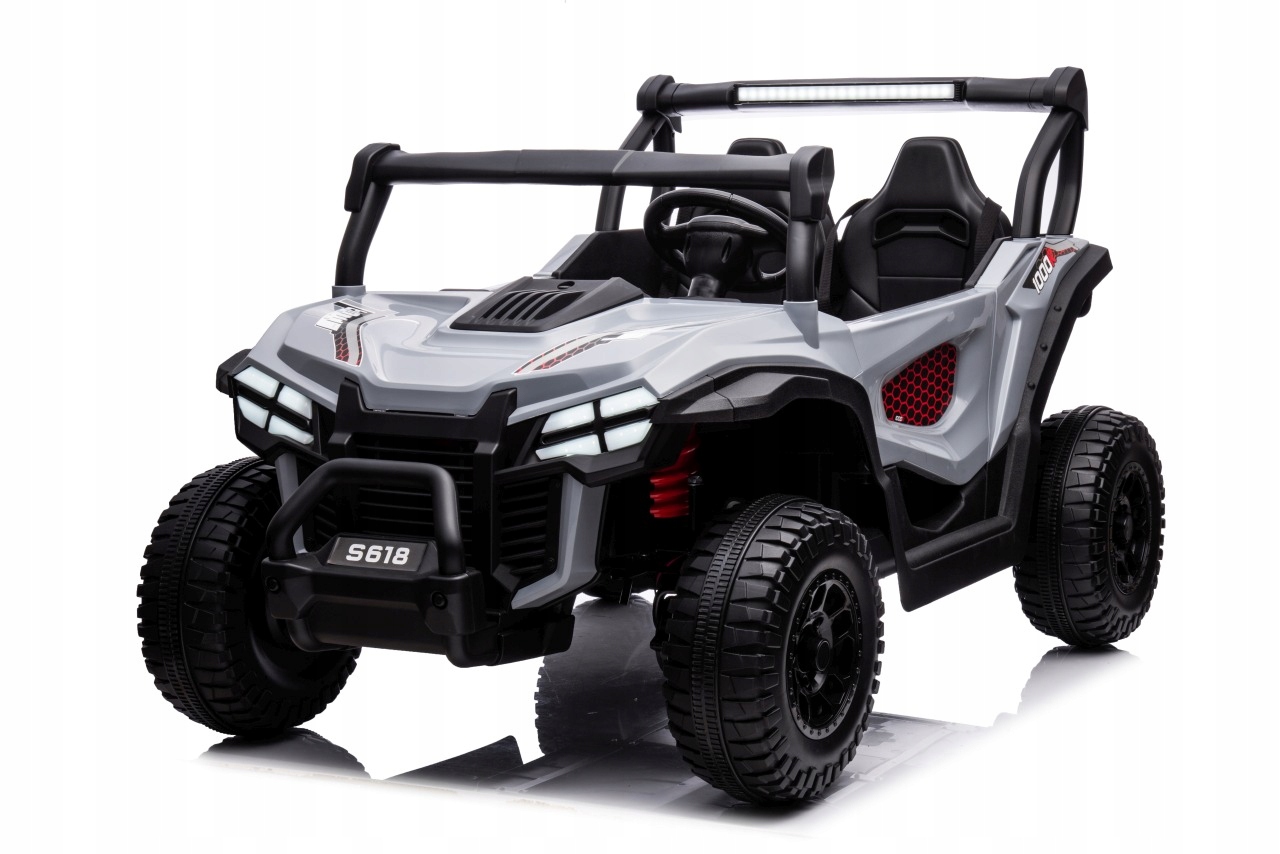 Auto dla dzieci na akumulator Buggy Gravit Szary 24V 7Ah S618