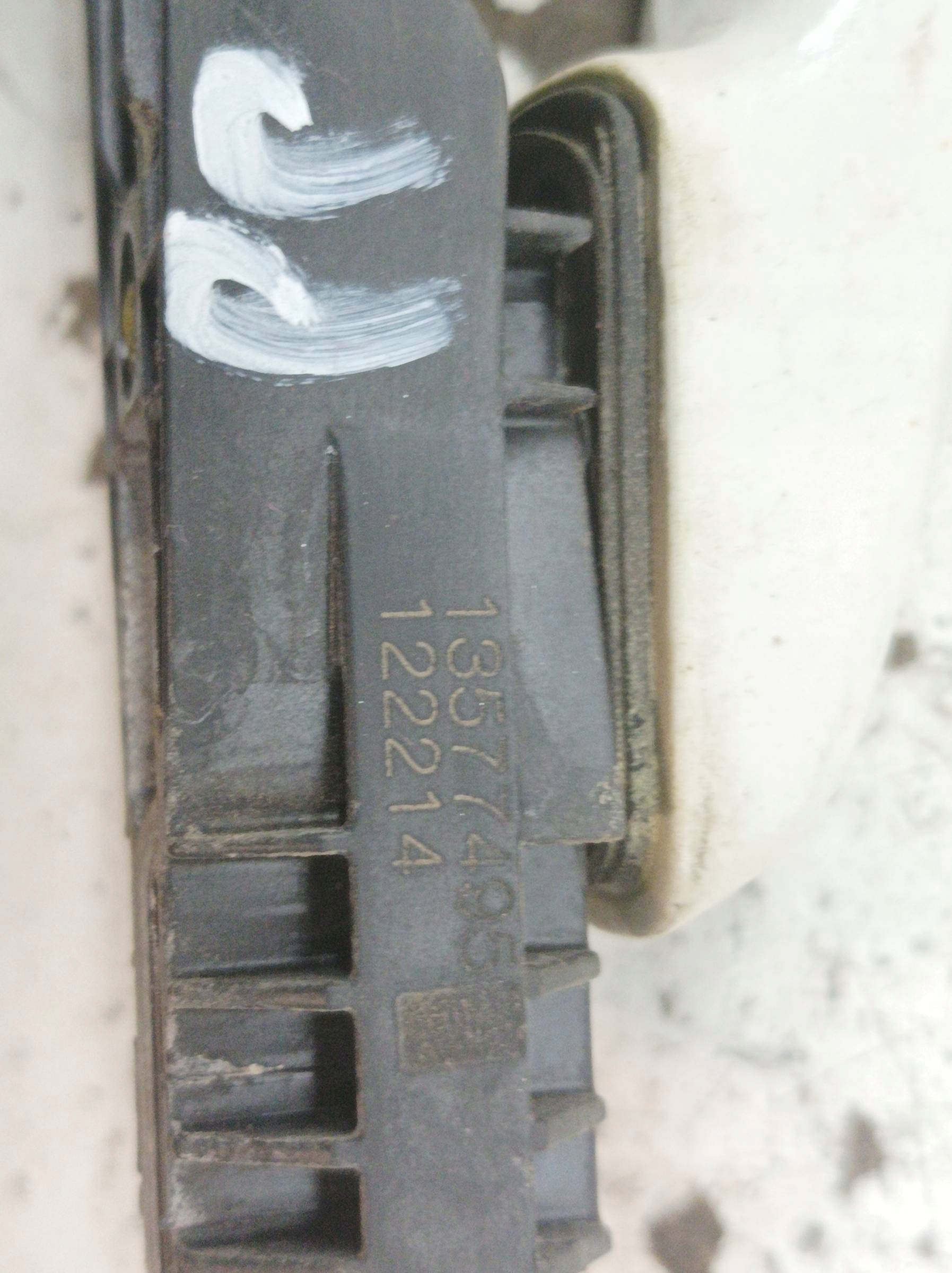 handle exterior left right front rear part KOMPLET BIALA Opel Zafira III