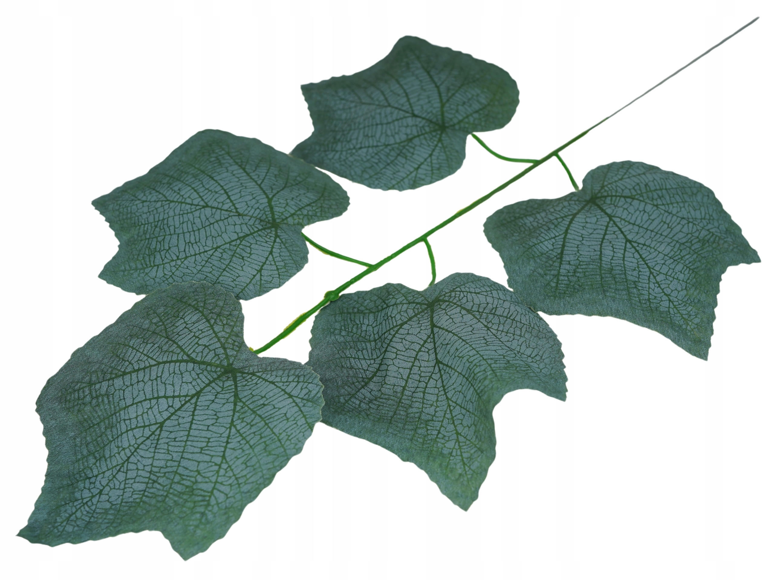 12x GAŁĄZKA SZTUCZNYCH LIŚCI WINOROŚL OMSZAŁYCH JESIENNE DODATEK 51 cm Wysokość maksymalna 51 cm