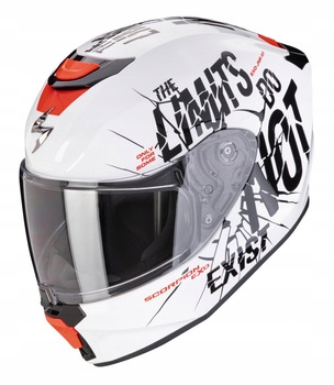 SCORPION KASK DZIECIĘCY EXO-JNR AIR BOUM WH-BK S