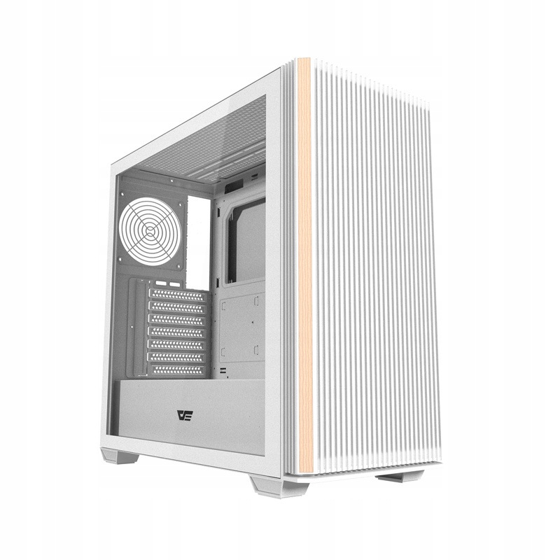 Počítačová Skříň Darkflash DS900WS Atx bez ventilátorů (bílá)