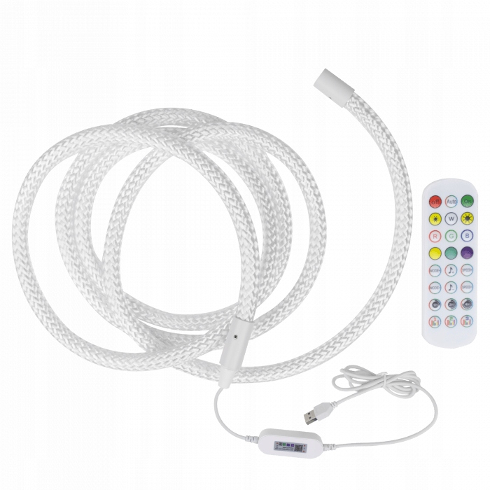 Ecolight Lina Led Rgb šňůra 3m 5V IP20 dálkový ovladač