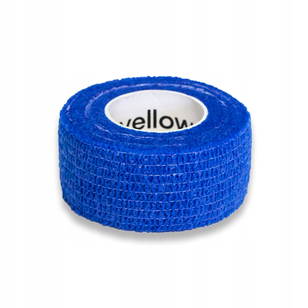 

Bandaż kohezyjny 2,5cm x 4,5m yellowBAND niebieski
