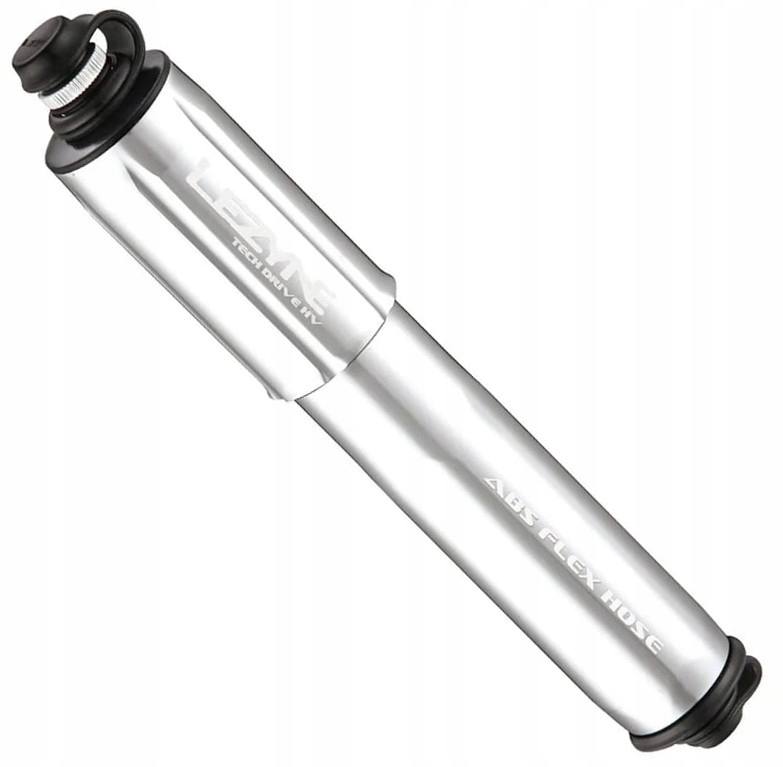 Pumpička na kolo Lezyne Tech Drive Hv M 216 mm Abs 6,2 bar stříbrná