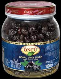 

Oliwki Czarne Z Pestką Rozm.m 1KG Siyah Zeytin