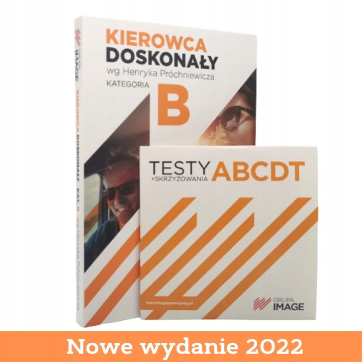 

Kierowca doskonały kat. B książka z płytą Testy