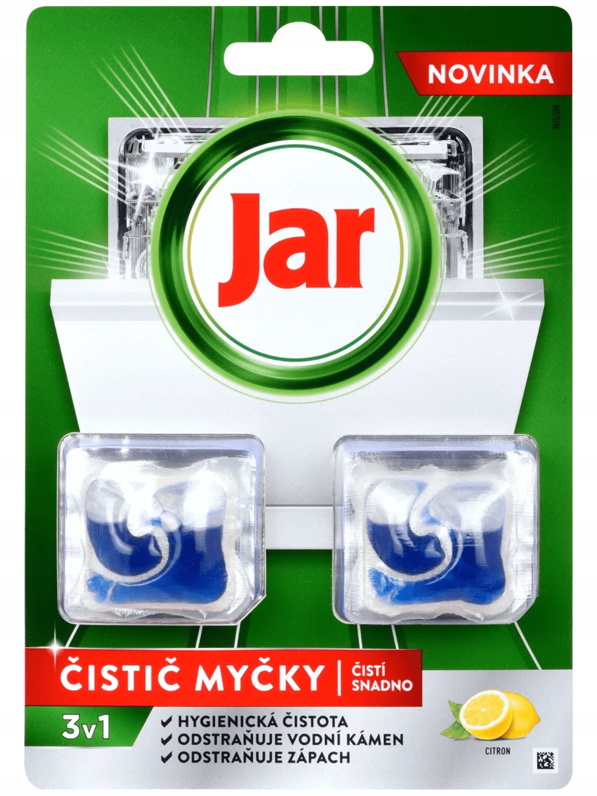 

Jar (fairy) czyściki do zmywarki 2szt Lemon