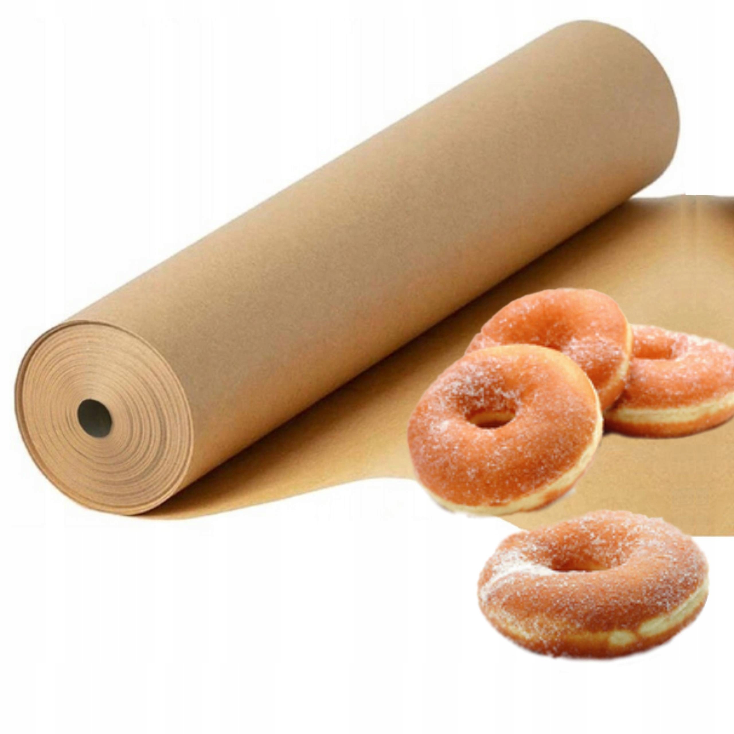 Papier PREMIUM do pieczenia gruby silikonowany obustronny pergamin 3x50m Marka inna