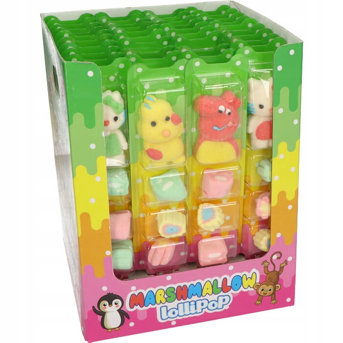 Levně Marshmallow Pěnové Zvířátka 40KS (18G)