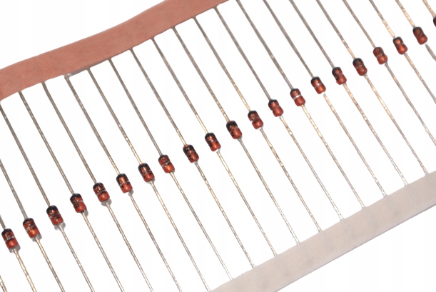 BZX85C3V9 Dioda Zenera 1.3W 3.9V DO41 [8szt]