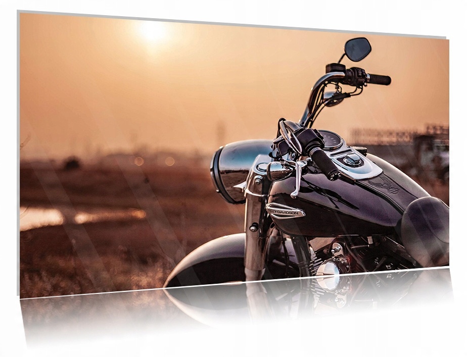 

Obraz szklany na szkle Harley Davidson 06 30x20