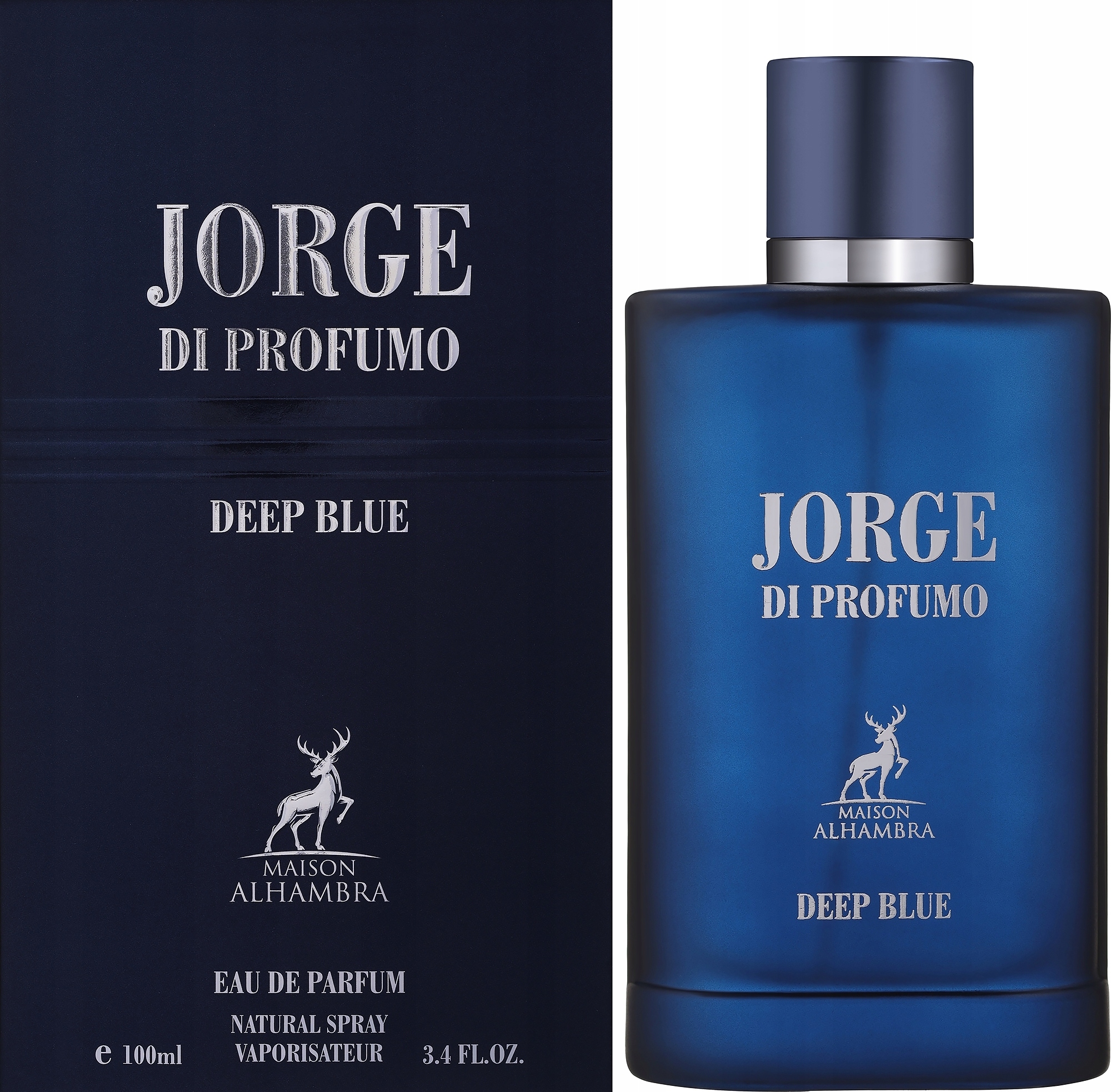 Alhambra Jorge di Profumo Deep Blue 100 ml