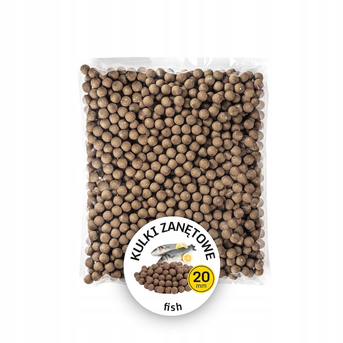 Kulki Proteinowe Na Karpia Ryba Wątroba 20mm 5kg