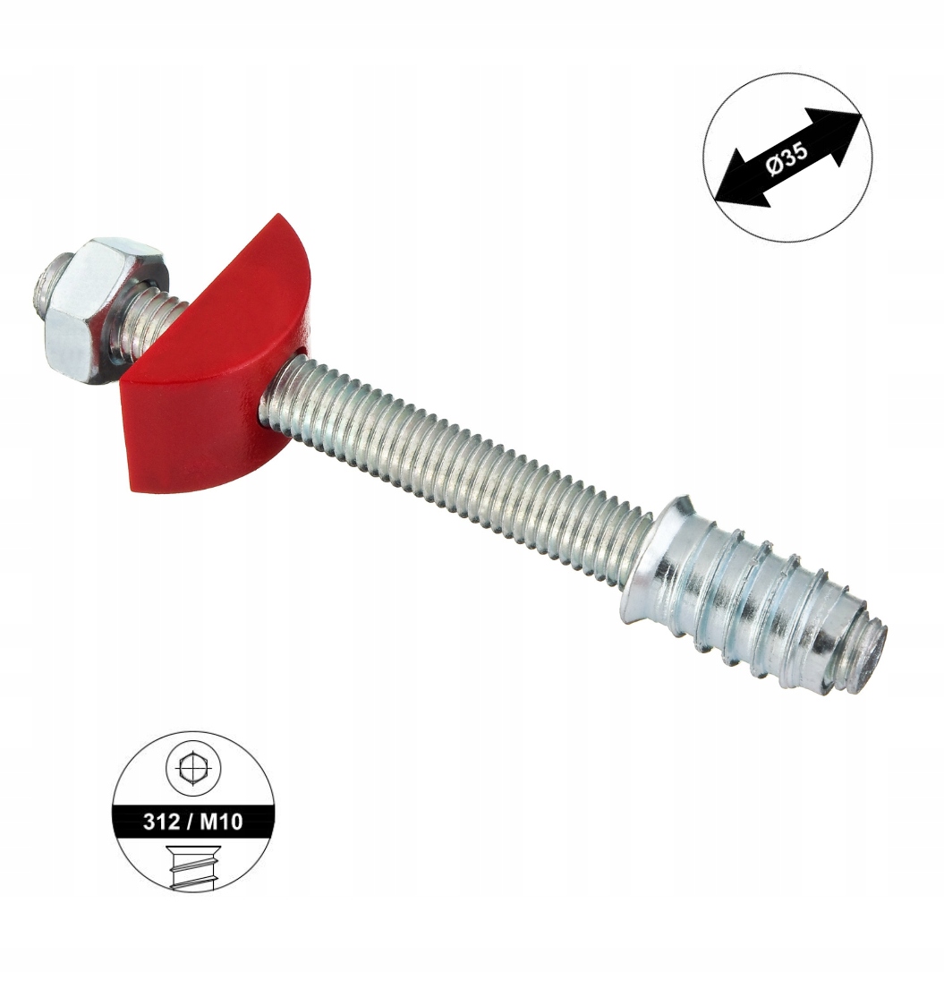 

A336 złącze moon line do mebli stołów schodów fi35