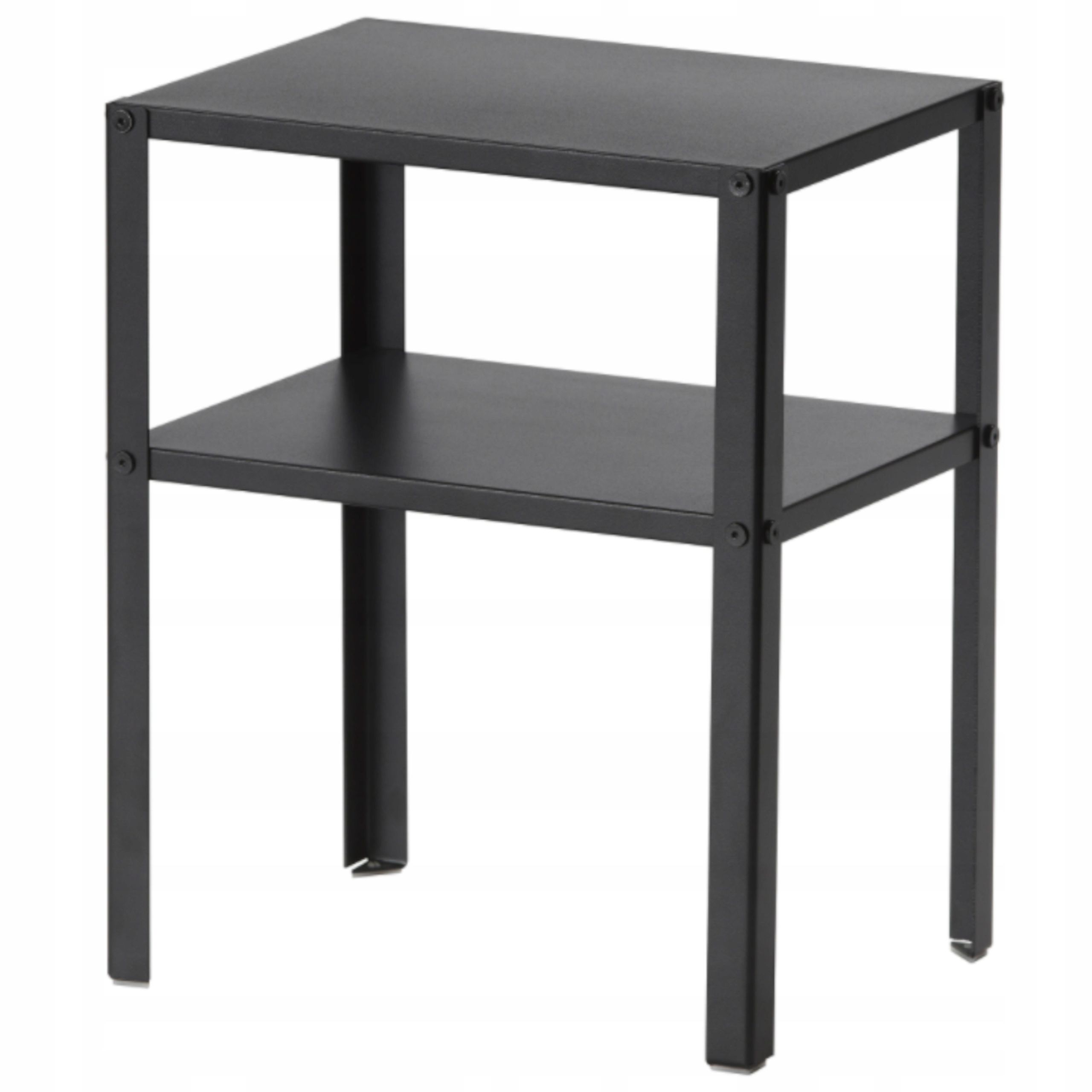 Szafka nocna Stolik nocny INDUSTRIALNY, komoda czarny 37x28 cm