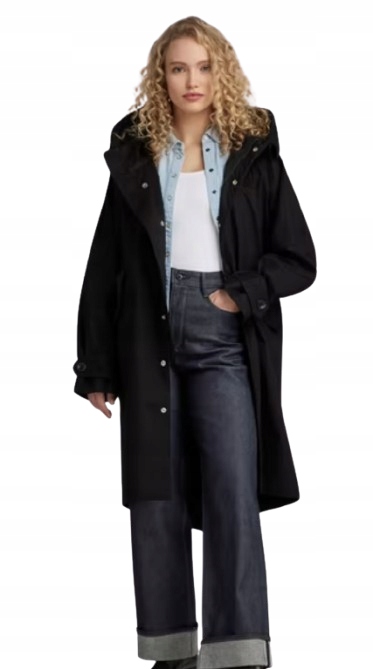 G-star Raw Bunda Parka Černá S Kapucí M Jsi